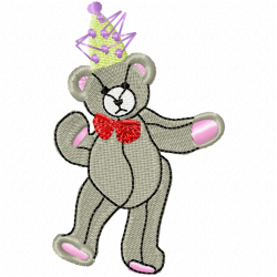 Teddy Embroidery Design 9